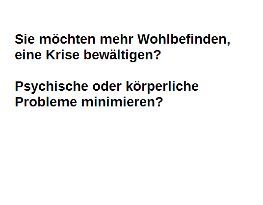 Heilpraktikerin Psychotherapie
